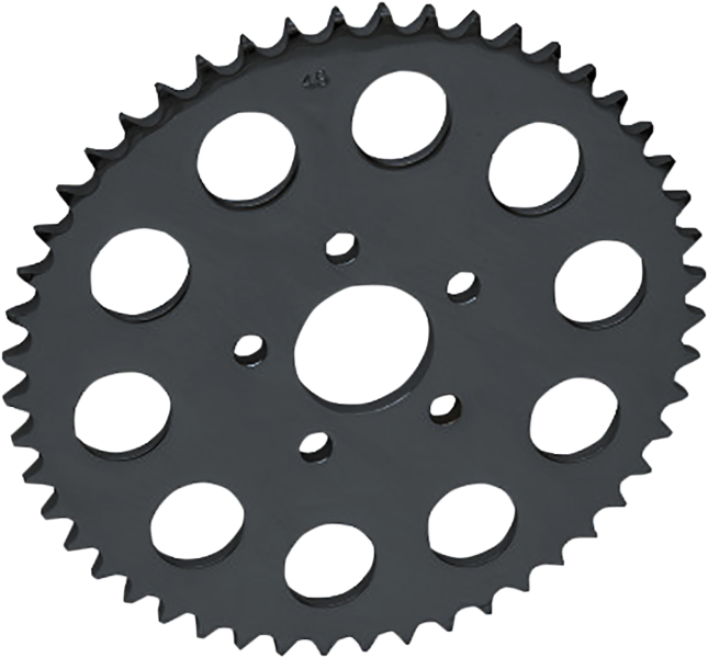 DRAG SPECIALTIES Rear Wheel Sprocket - 51-Tooth - Harley-Davidson 1986-1999 - Black 71891DE - PartsOutlet.com.au