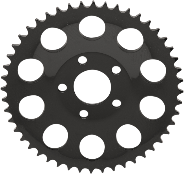 DRAG SPECIALTIES Rear Wheel Sprocket - 48-Tooth - Harley-Davidson 1986-1999 - Black 19217EB - PartsOutlet.com.au