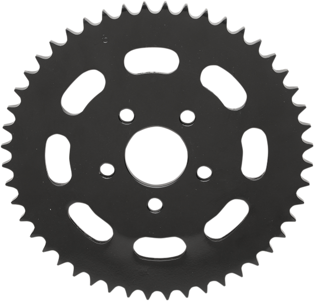 DRAG SPECIALTIES Rear Wheel Sprocket - 48-Tooth - Harley-Davidson 1973-1985 - Black 19093EB - PartsOutlet.com.au