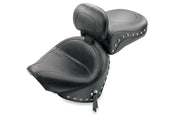 MUSTANG Wide Seat - Studded - Driver's Backrest - Yamaha 2000-2011 - VStar Classic 79240 - PartsOutlet.com.au
