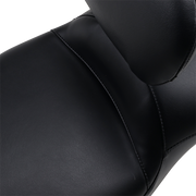 LE PERA Maverick Daddy Long Legs Seat - Tall - Backrest - Smooth - FLH '08+ LK-957DLTBRS - PartsOutlet.com.au
