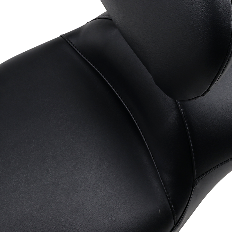 LE PERA Maverick Daddy Long Legs Seat - Tall - Backrest - Smooth - FLH '08+ LK-957DLTBRS - PartsOutlet.com.au
