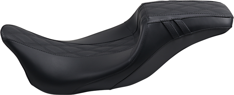 LE PERA Outcast Daddy Long Legs Seat - Black - FLH LK-987DLGT2 - PartsOutlet.com.au