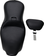 LE PERA Outcast 2Up Seat with Backrest - Smooth - FLH LK-997BR - PartsOutlet.com.au