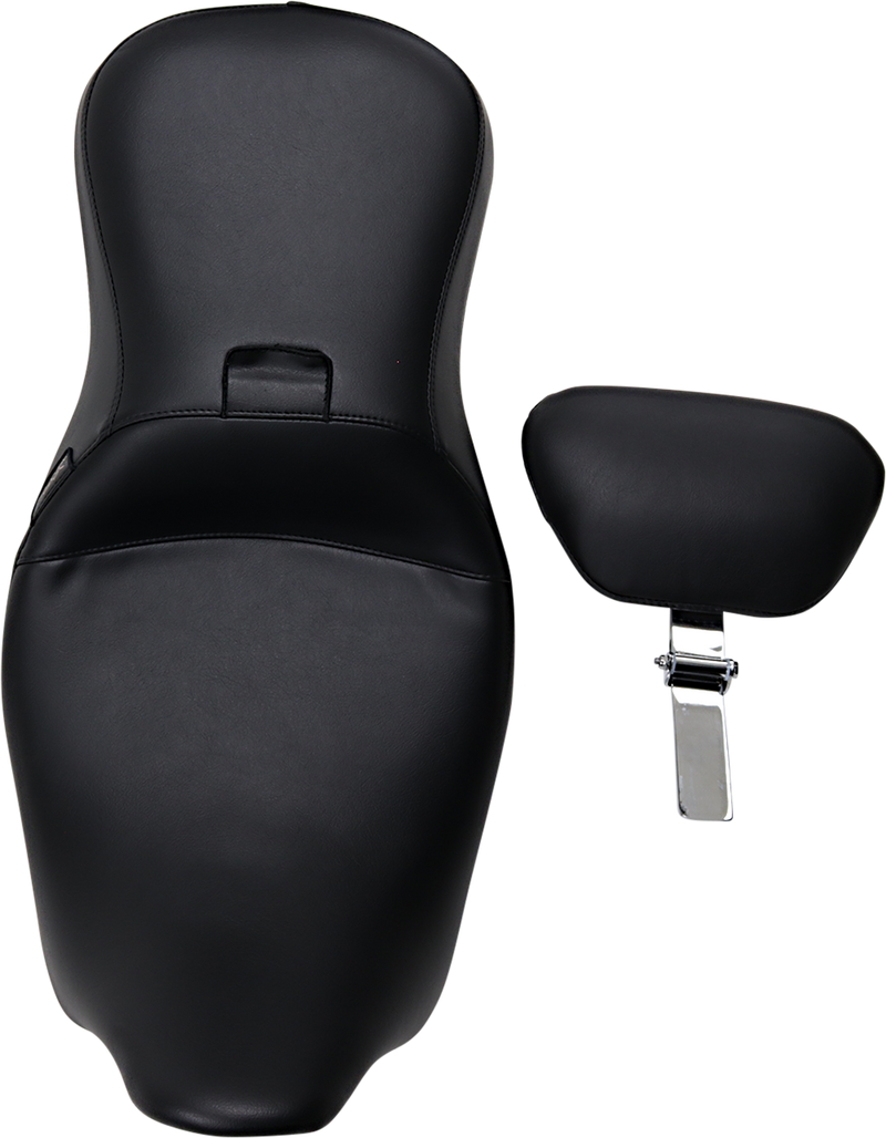 LE PERA Outcast 2Up Seat with Backrest - Smooth - FLH LK-997BR - PartsOutlet.com.au
