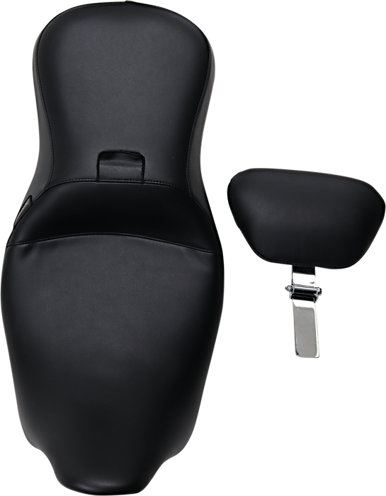 LE PERA Outcast 2Up Seat with Backrest - Smooth - FLH LK-997BR