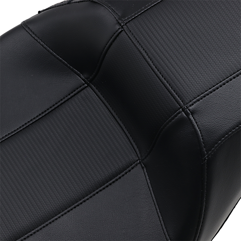 LE PERA Outcast 2Up Seat - Carbon Fiber Double Diamond - FLH LK-997GT3 - PartsOutlet.com.au