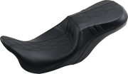 LE PERA Outcast 2Up Seat - Black Double Diamond - FLH LK-997GT2 - PartsOutlet.com.au