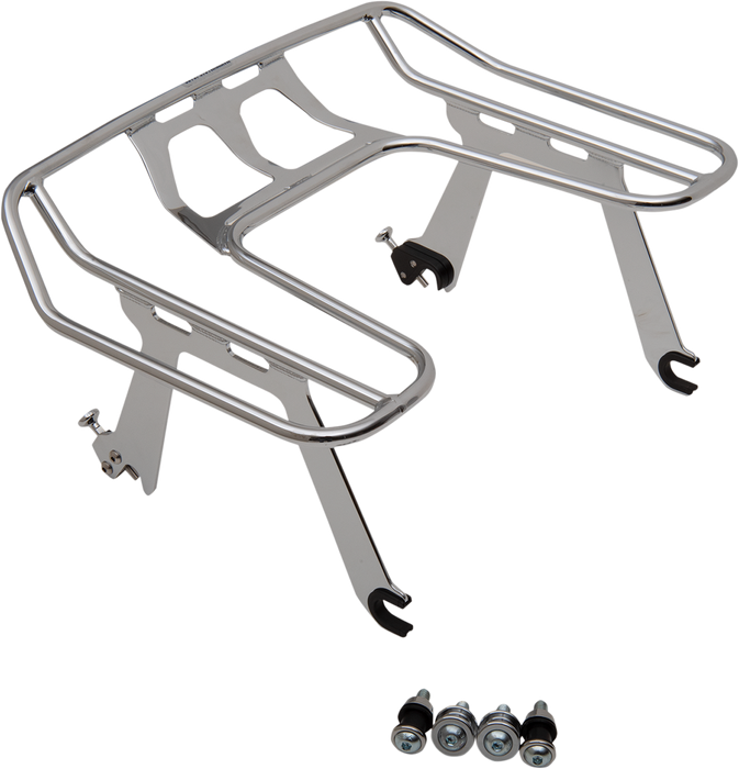 COBRA Detachable Wrap Around Rack -'18-'22 Softail FLFB - Chrome 602-2612 - PartsOutlet.com.au