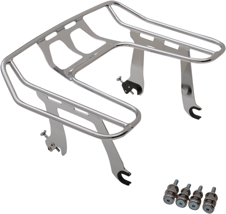 COBRA Detachable Wrap Around Rack - '18-'21 FLSB - Chrome 602-2615 - PartsOutlet.com.au