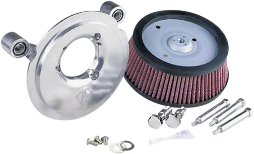 ARLEN NESS BIG SUCKER® STAGE 1 AIR CLEANER - STANDARD - RED PRE-OILED - 88-up XL SPORTSTER - 18-803 - PartsOutlet.com.au