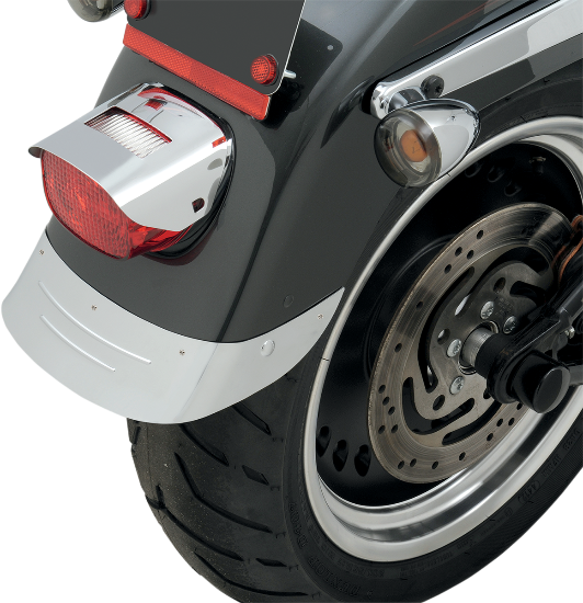 DRAG SPECIALTIES Fender Skirt - Chrome - Harley-Davidson 2007-2017 - Rear 77131A - PartsOutlet.com.au