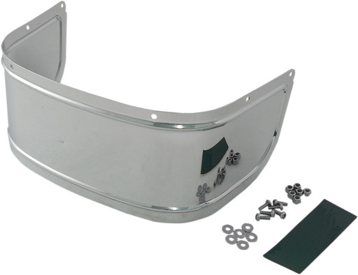 DRAG SPECIALTIES Front Fender Skirt - Harley-Davidson 2014-2023 - Chrome 77978 - PartsOutlet.com.au