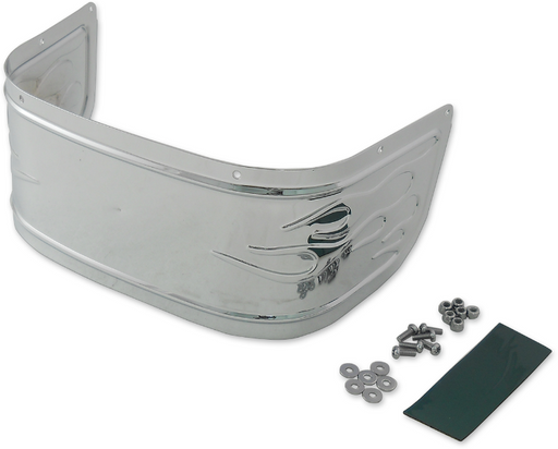 DRAG SPECIALTIES Front Fender Skirt - Harley-Davidson 2014-2023 - Chrome 77978F - PartsOutlet.com.au