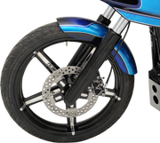 DRAG SPECIALTIES Fender-To-Fork Adapters - Harley-Davidson 2014-2020 - Black 1410-0098 - PartsOutlet.com.au