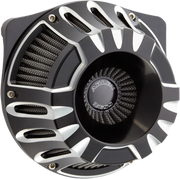ARLEN NESS DEEP CUT® INVERTED SERIES AIR CLEANER, BLACK - 00-17 TWIN CAM (Exc. FBW & 99-01 FI FLT) - 18-929 - PartsOutlet.com.au