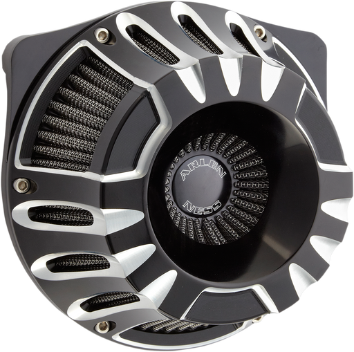 ARLEN NESS DEEP CUT® INVERTED SERIES AIR CLEANER, BLACK - 00-17 TWIN CAM (Exc. FBW & 99-01 FI FLT) - 18-929 - PartsOutlet.com.au