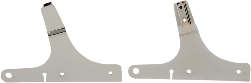 DRAG SPECIALTIES Sissy Bar Side Plates - 00-07 FXSTD - Chrome CV-8075 - PartsOutlet.com.au