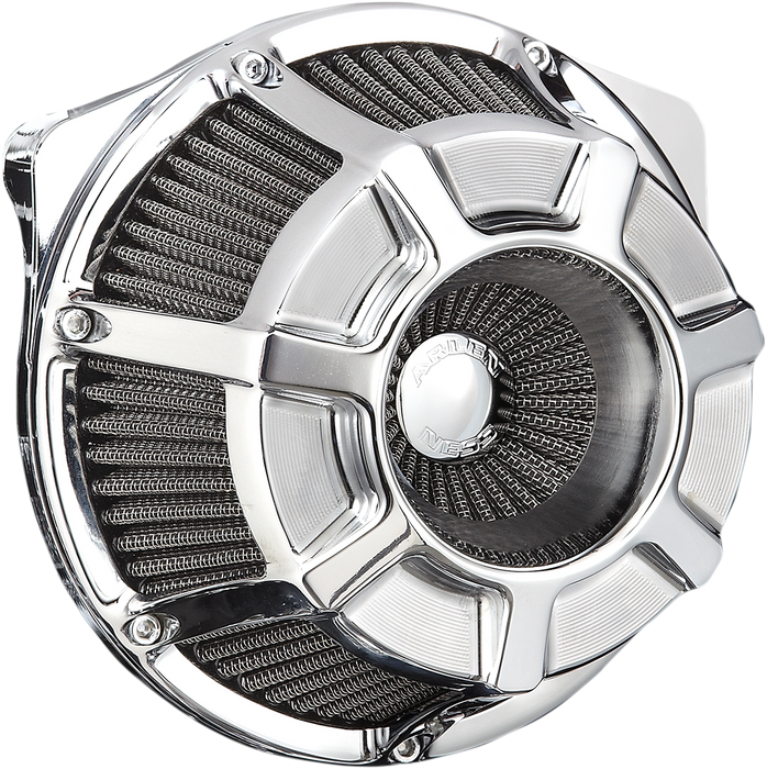 ARLEN NESS BEVELED® INVERTED SERIES AIR CLEANER, CHROME - 00-17 TWIN CAM (Exc. FBW & 99-01 FI FLT) - 18-934 - PartsOutlet.com.au