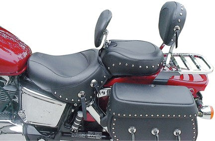 MUSTANG Wide Seat - Studded - Driver's Backrest - Honda 1987-2008 - VT1100 79237 - PartsOutlet.com.au