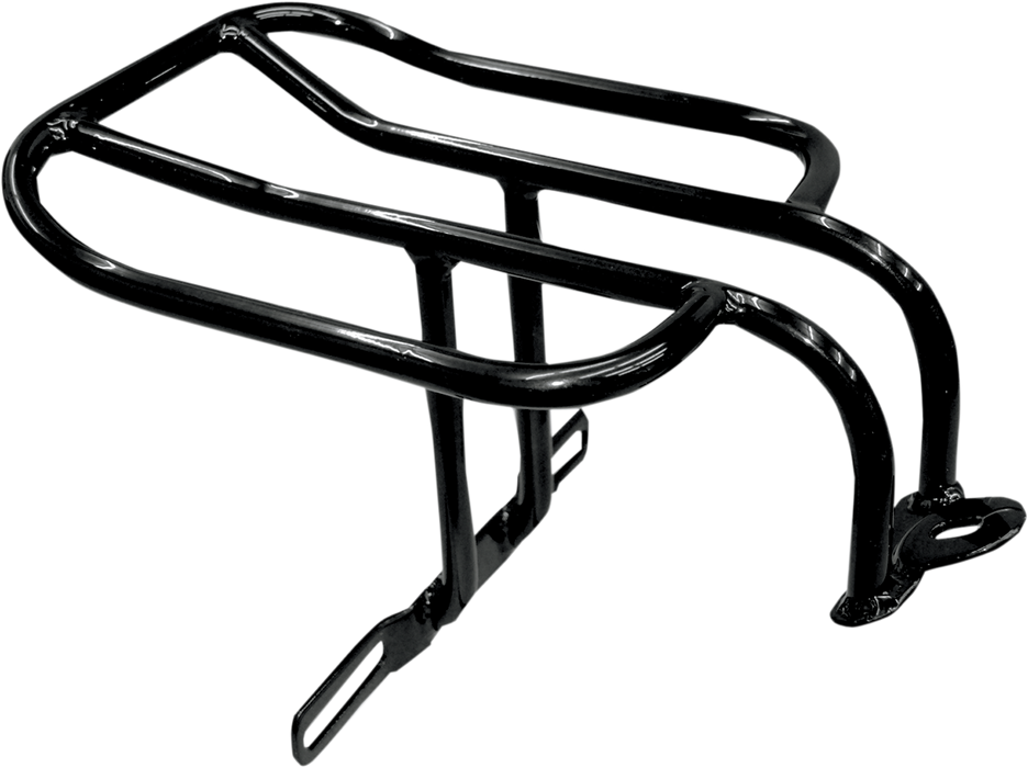 DRAG SPECIALTIES Luggage Rack - Black - 8-1/2" - Sportster XL - '94-'21 - 77-0054B