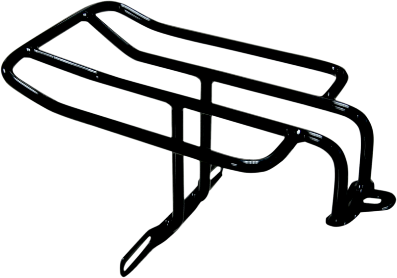 DRAG SPECIALTIES Luggage Rack - Black - 9-1/4" - Dyna FXD '06-'17 - C77-0079B