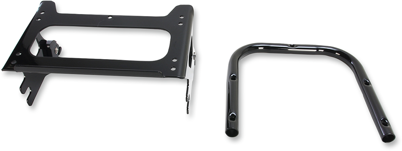 DRAG SPECIALTIES Tour Box Mount - '97-'08 FLH - Black C77-0082GB - PartsOutlet.com.au