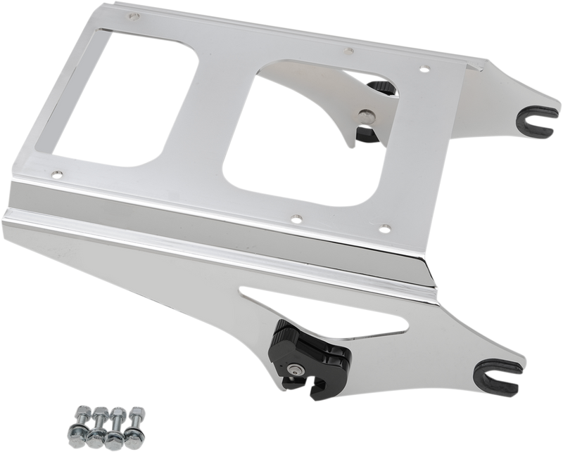 DRAG SPECIALTIES Tour Box Mount - '09-'13 FLH - Chrome C77-0083 - PartsOutlet.com.au