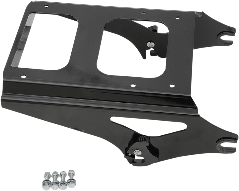 DRAG SPECIALTIES Tour Box Mount - '09-'13 FLH - Black C77-0083GB - PartsOutlet.com.au