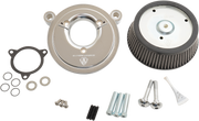 ARLEN NESS BIG SUCKER® STAGE 1 AIR CLEANER - CHROME - SYNTHETIC - 08-16 FLT / 16-17 FLST & FXDLS (FBW) - 50-514 - PartsOutlet.com.au