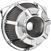 ARLEN NESS BEVELED® INVERTED SERIES AIR CLEANER, CHROME - 17-up M8 MODELS - 18-918 - PartsOutlet.com.au