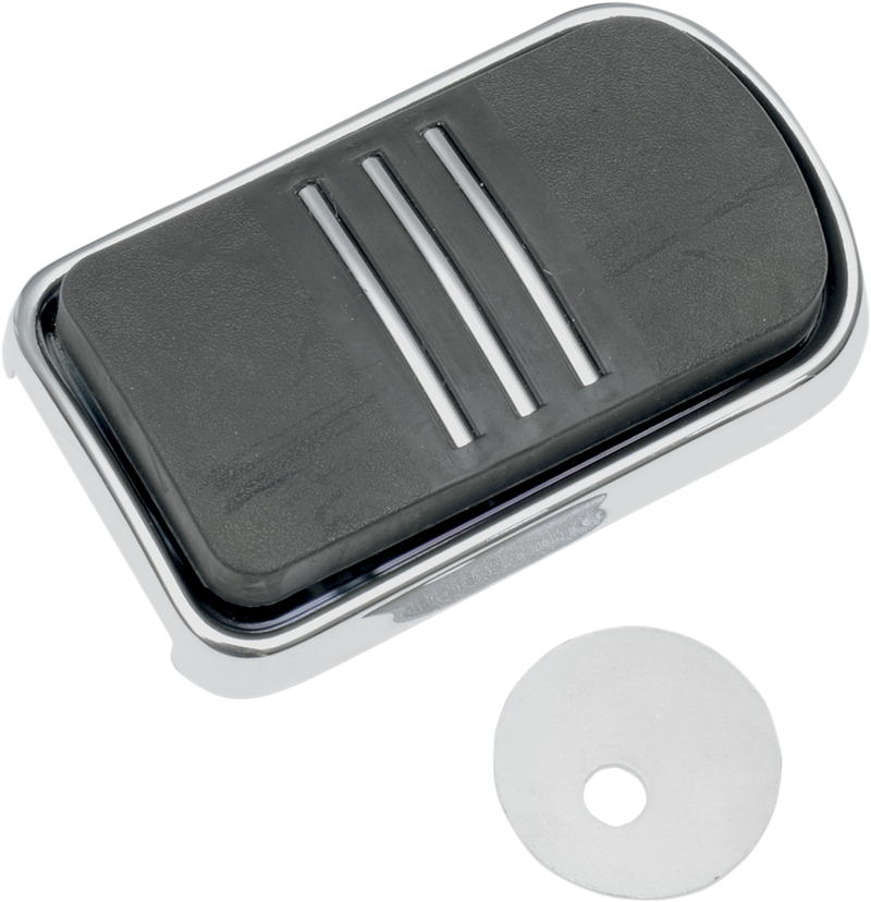 DRAG SPECIALTIES Sweeper Brake Pedal - Harley-Davidson 1980-2023 - Chrome B35-0221 - PartsOutlet.com.au