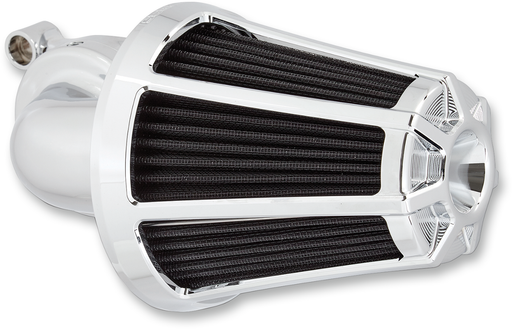 ARLEN NESS BEVELED® MONSTER SUCKER® AIR CLEANER, CHROME - 17-up M8 MODELS - 81-031 - PartsOutlet.com.au