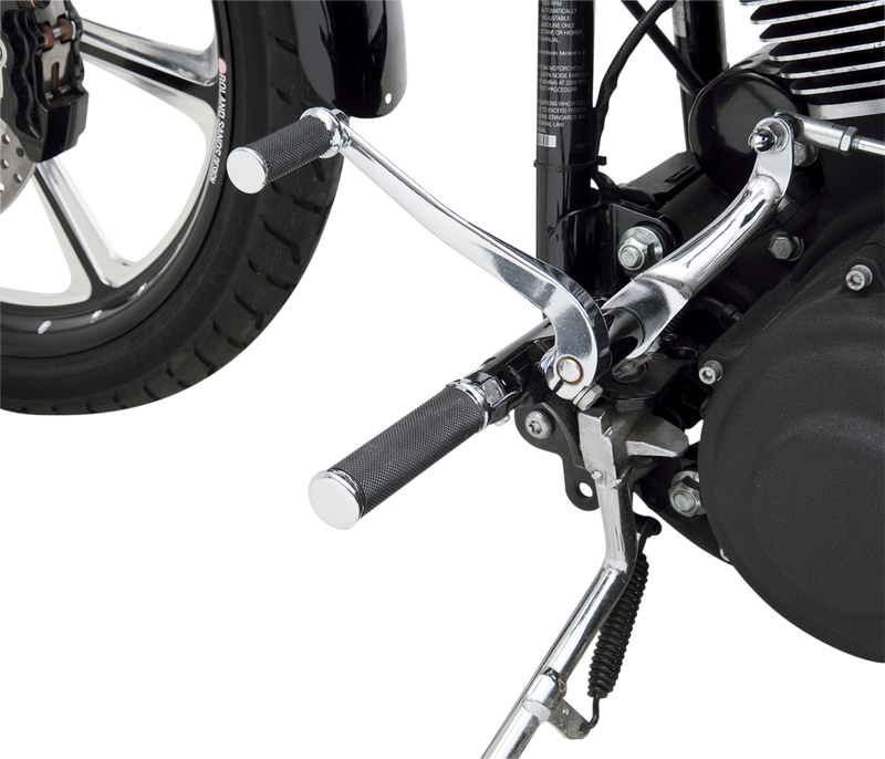 DRAG SPECIALTIES Pegs - Chrome/Rubber 16200377-SC-3 - PartsOutlet.com.au