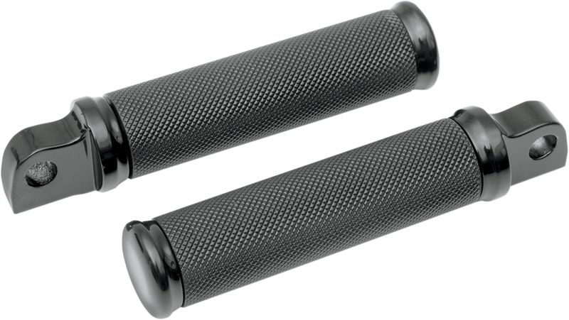 DRAG SPECIALTIES Pegs - Black/Rubber 1620-0789 - PartsOutlet.com.au