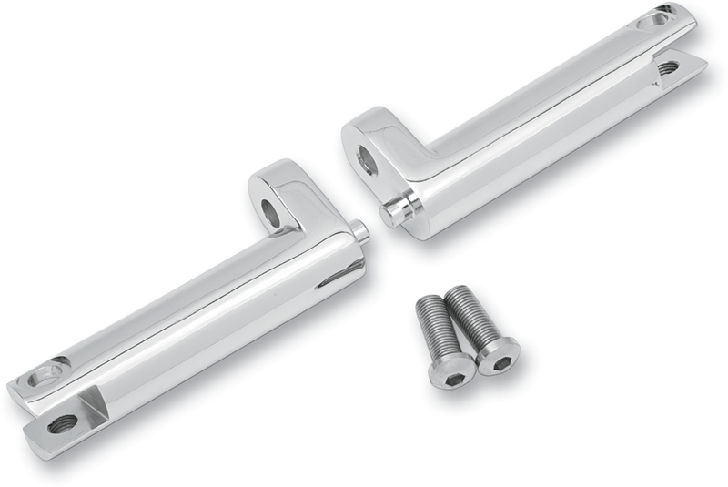 DRAG SPECIALTIES Passenger Footpeg Mount - Harley-Davidson 1993-2022 - Chrome 1620-1056 - PartsOutlet.com.au