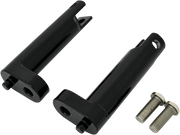 DRAG SPECIALTIES Passenger Footpeg Mount - Harley-Davidson 1993-2022 - Black 1620-1057 - PartsOutlet.com.au