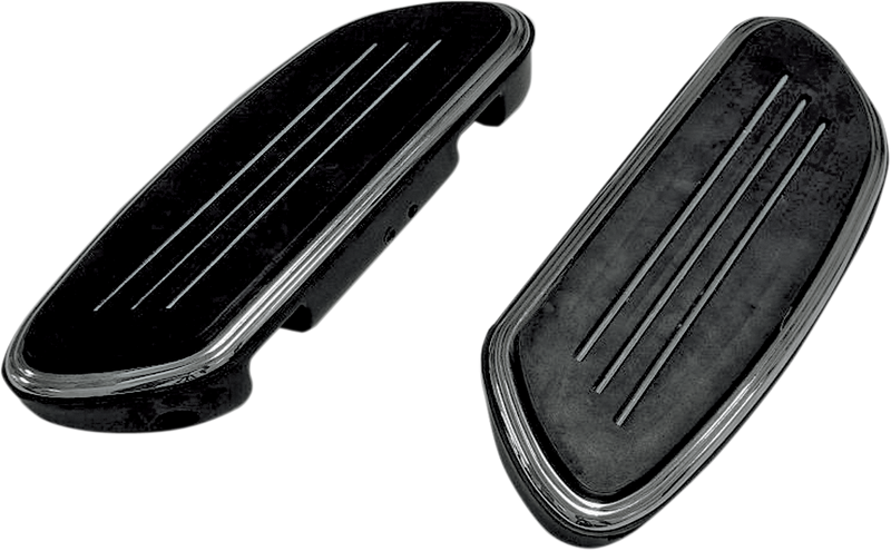 DRAG SPECIALTIES Footboard Sweeper - Harley-Davidson 1980-2023 - Black P17-0433B - PartsOutlet.com.au