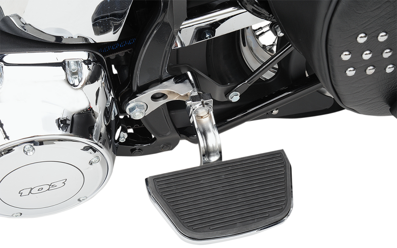 DRAG SPECIALTIES Passenger Floorboard Mount - Harley-Davidson 2000-2017 - Chrome - FLST P17-0411C - PartsOutlet.com.au