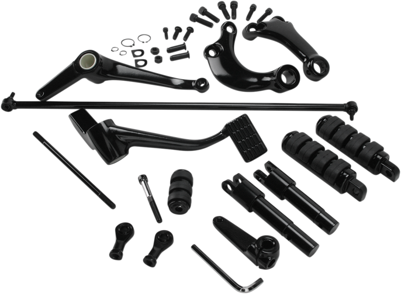 DRAG SPECIALTIES Forward Control - Black - '04-'13 XL 056220 - PartsOutlet.com.au