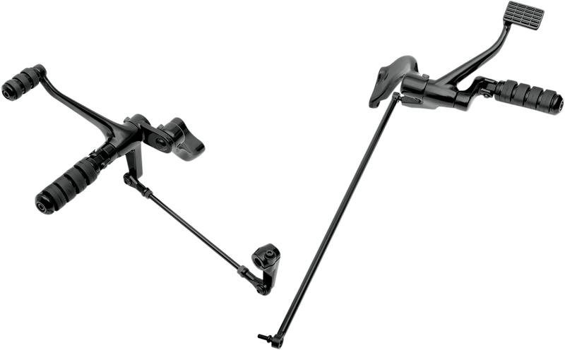 DRAG SPECIALTIES Forward Control - +2 - Black - '04-'13 XL 056221 - PartsOutlet.com.au