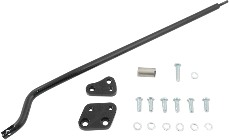 DRAG SPECIALTIES Forward Control -1" Relocation Kit - Black - FXD '91-'17 - 77445
