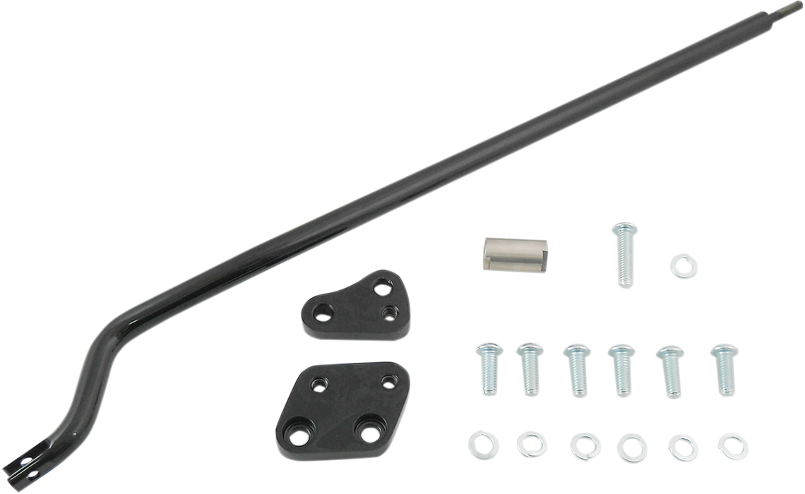 DRAG SPECIALTIES Forward Control 2" Extension Kit- '91-'17 FXD - Black -77445