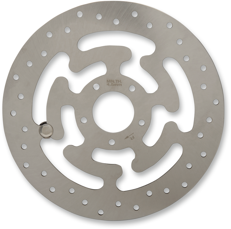 DRAG SPECIALTIES Rotor - 11.8" - Front Right - Harley-Davidson '08-'16 - B06-0191RAS