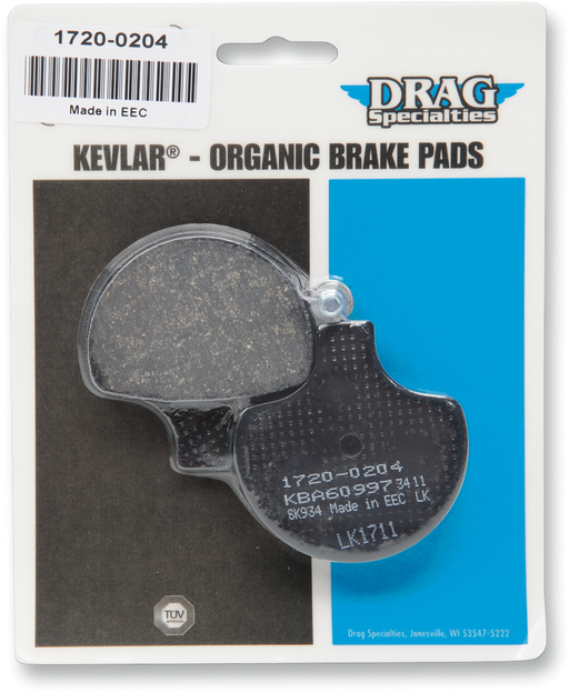 DRAG SPECIALTIES Organic Brake Pads - Harley-Davidson 1986-2011 - FAD94 - PartsOutlet.com.au