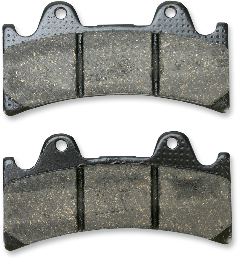 DRAG SPECIALTIES Organic Brake Pads - 6 Piston Caliper FAD243 - PartsOutlet.com.au