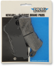DRAG SPECIALTIES Organic Brake Pads - Harley-Davidson 2014-2022 - Sportster FAD640 - PartsOutlet.com.au