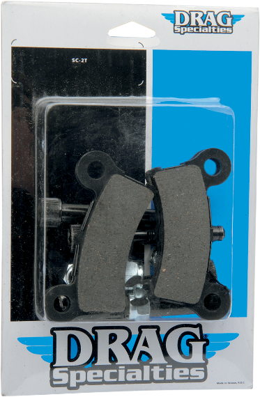 DRAG SPECIALTIES Semi-Metallic Brake Pads - Harley-Davidson 2009-2011 - Rear B16-0926SCP - PartsOutlet.com.au