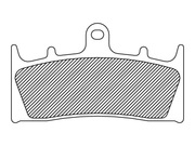 DRAG SPECIALTIES Sintered Brake Pads - Buell 1996-2000 - FAD424HH FAD424HH - PartsOutlet.com.au