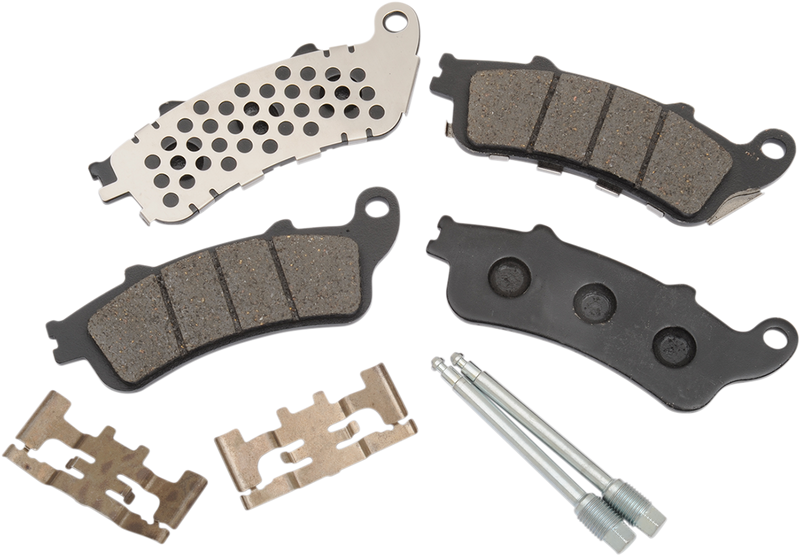 DRAG SPECIALTIES Semi Metallic Brake Pads - Indian/Victory 2008-2017 - B16-0953SCP - PartsOutlet.com.au